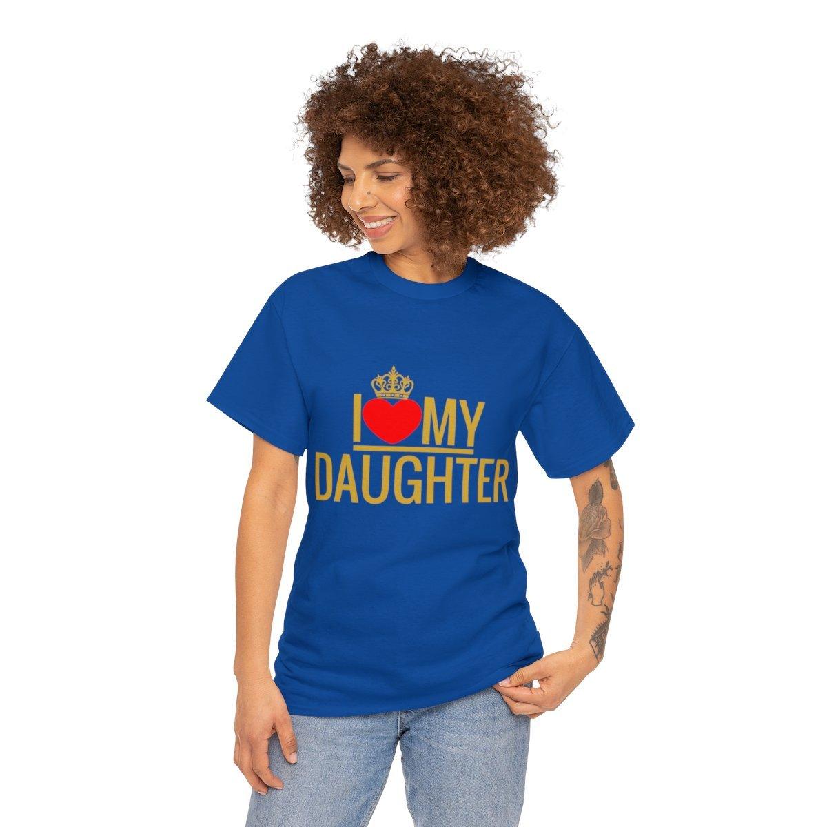 I LOVE MY SON T-SHIRT FAMILY MATCH Unisex Cotton Tee - Natna Shop