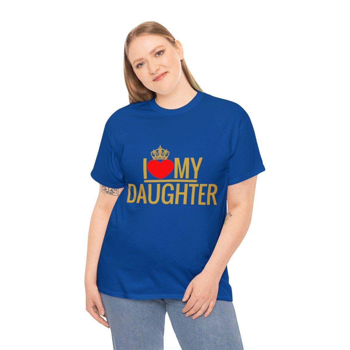 I LOVE MY SON T-SHIRT FAMILY MATCH Unisex Cotton Tee - Natna Shop