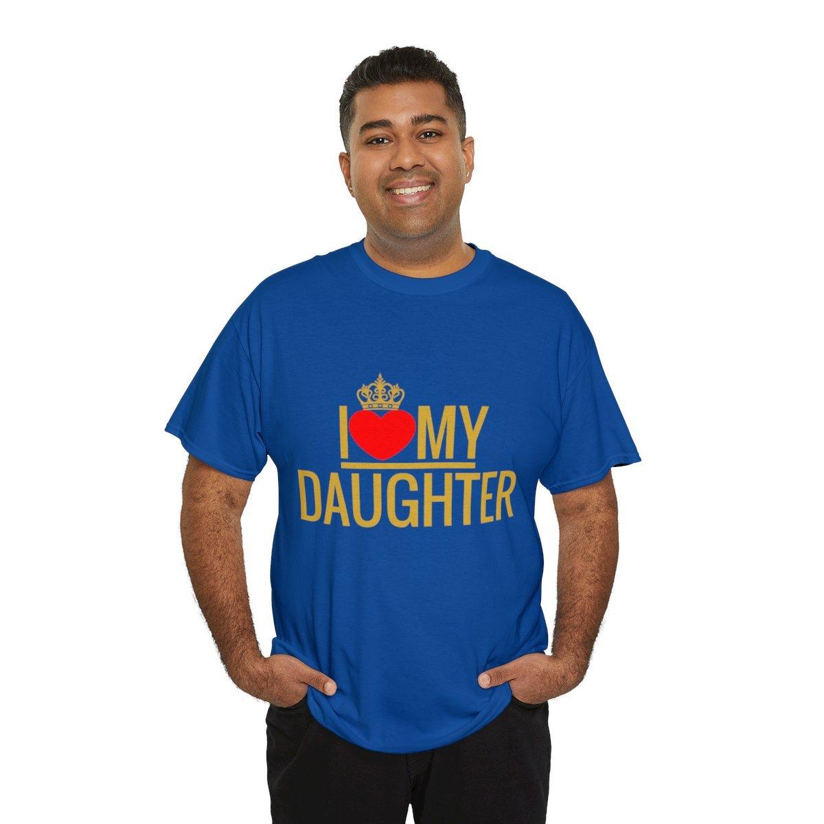 I LOVE MY SON T-SHIRT FAMILY MATCH Unisex Cotton Tee - Natna Shop
