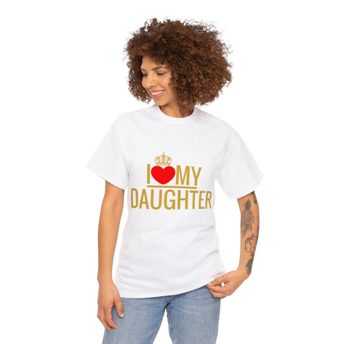 I LOVE MY SON T-SHIRT FAMILY MATCH Unisex Cotton Tee - Natna Shop
