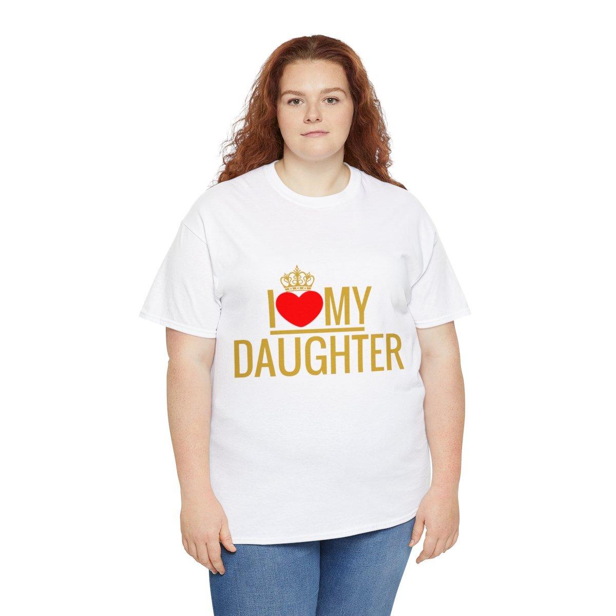 I LOVE MY SON T-SHIRT FAMILY MATCH Unisex Cotton Tee - Natna Shop