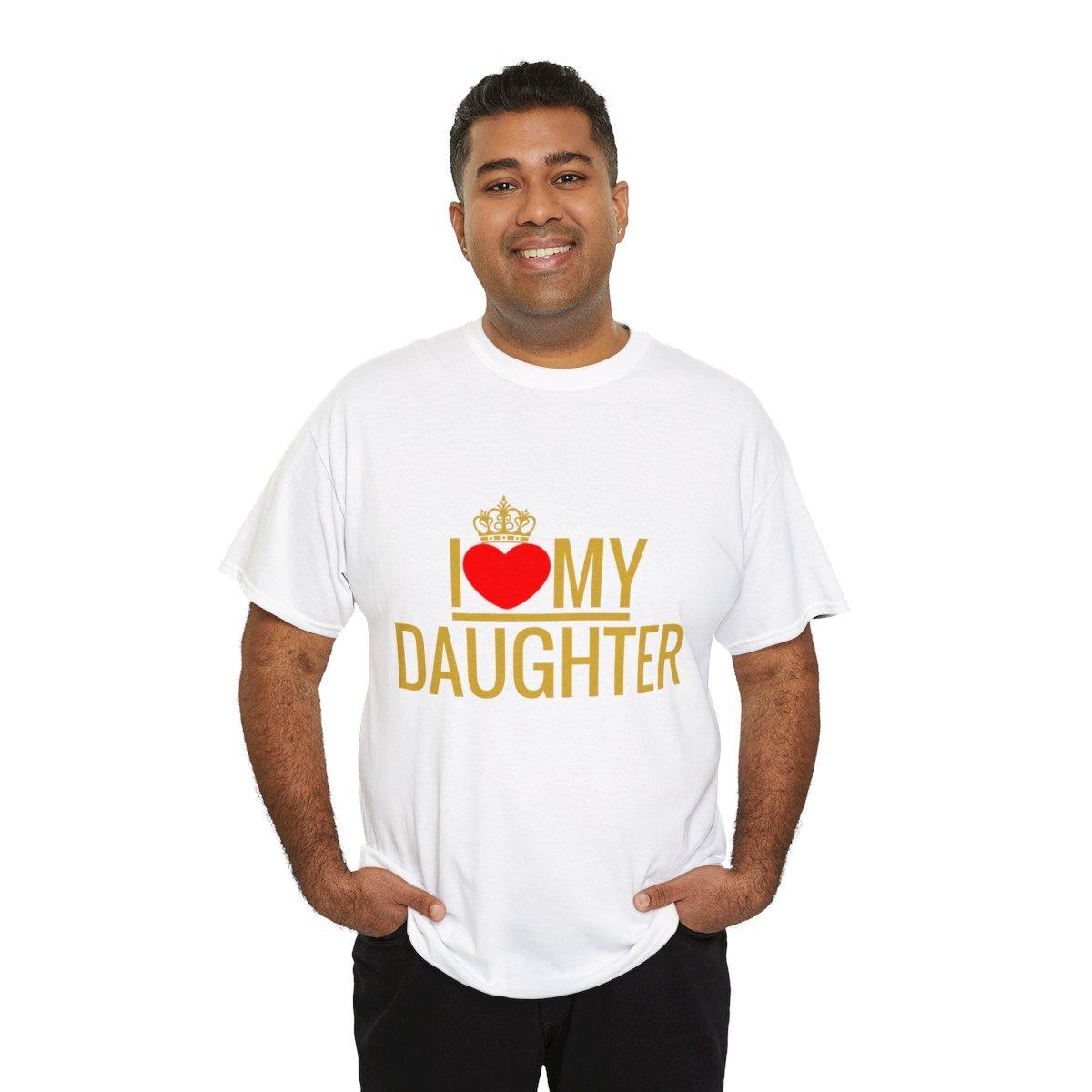 I LOVE MY SON T-SHIRT FAMILY MATCH Unisex Cotton Tee - Natna Shop