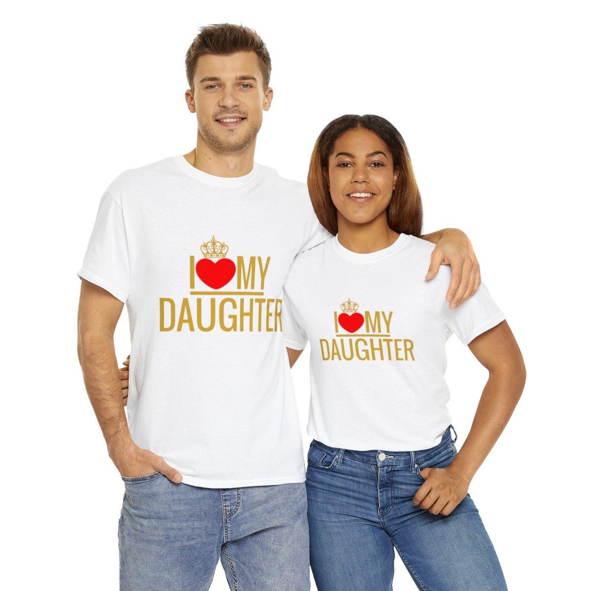 I LOVE MY SON T-SHIRT FAMILY MATCH Unisex Cotton Tee - Natna Shop