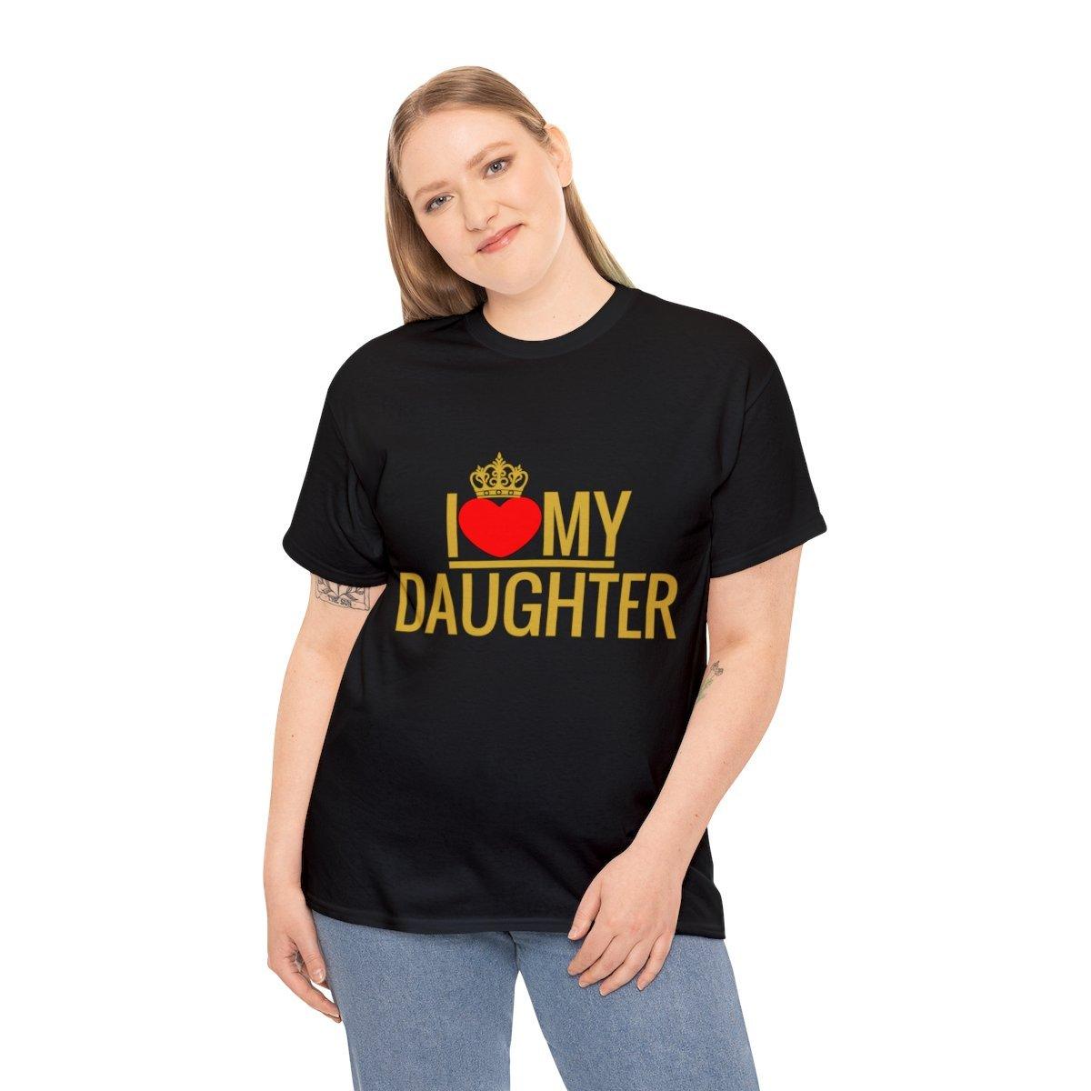 I LOVE MY SON T-SHIRT FAMILY MATCH Unisex Cotton Tee - Natna Shop