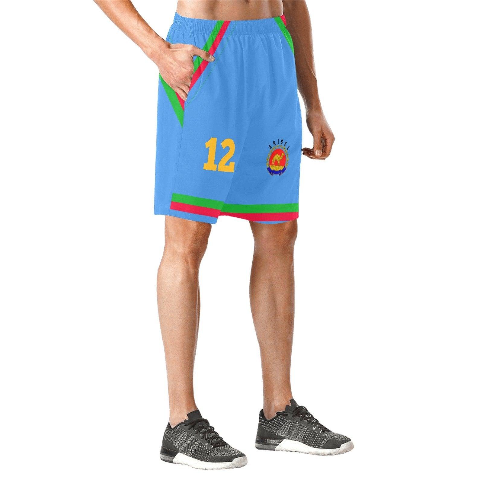 Erisel Short Blue Men's Shorts Eritrean Team - Natna Shop
