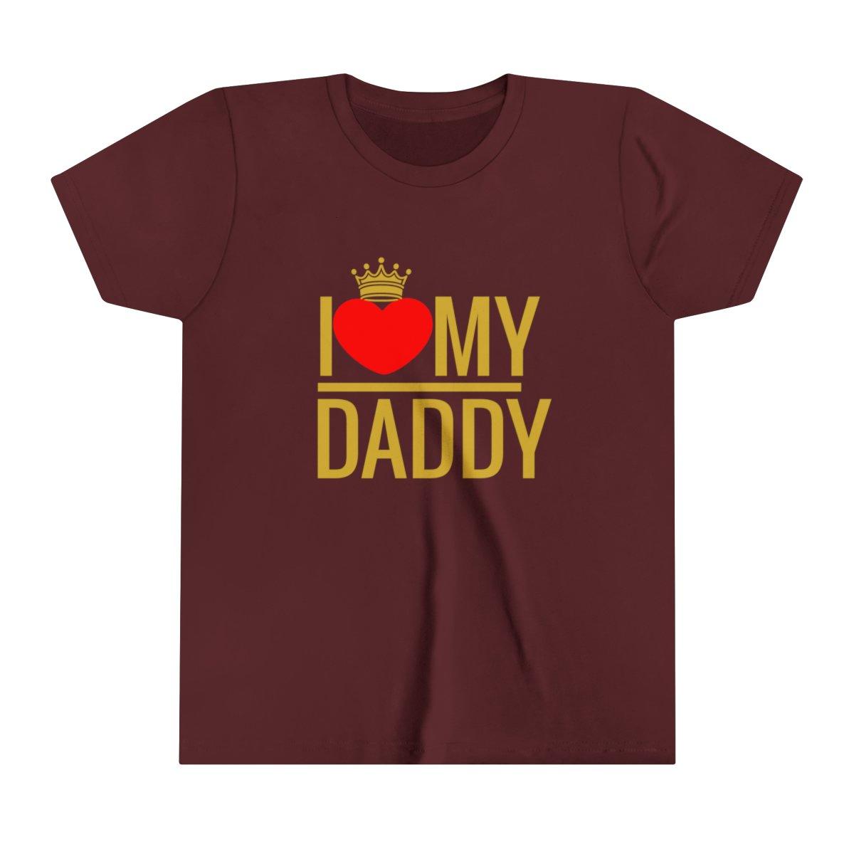 I love my Daddy Short Sleeve t-shirt - Natna Shop