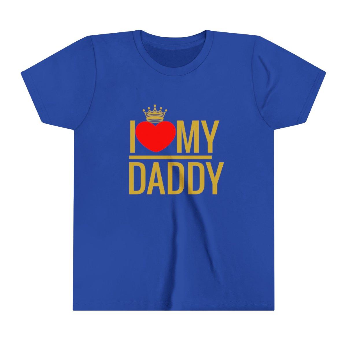 I love my Daddy Short Sleeve t-shirt - Natna Shop