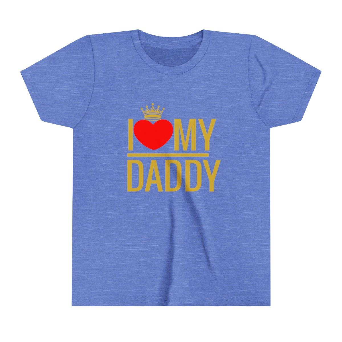 I love my Daddy Short Sleeve t-shirt - Natna Shop
