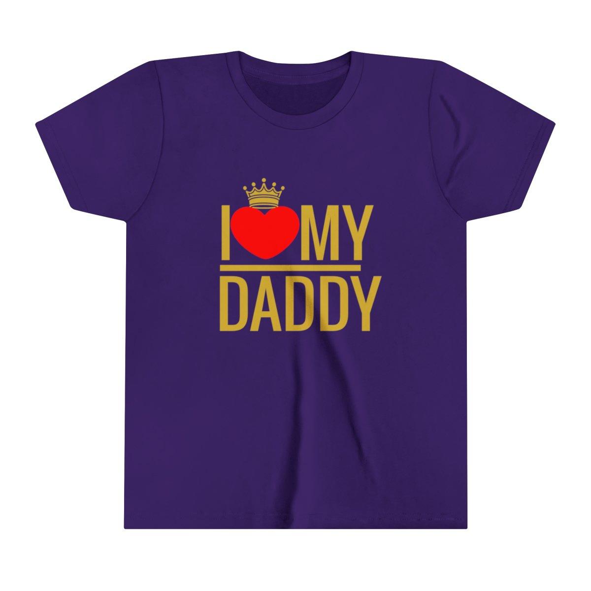 I love my Daddy Short Sleeve t-shirt - Natna Shop