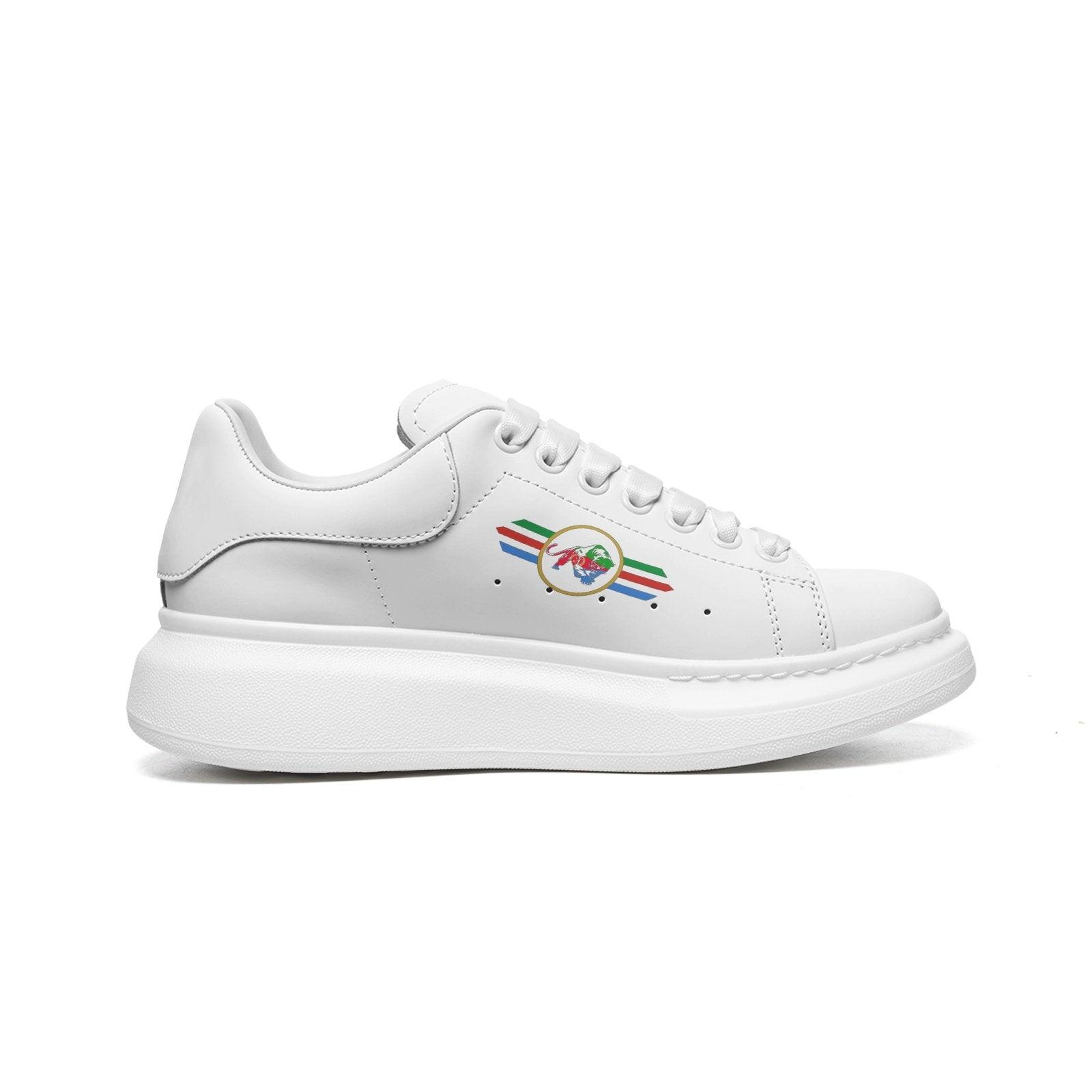 Unisex Non Slip Lace Up Leather Sneakers Eritrea - Natna Shop