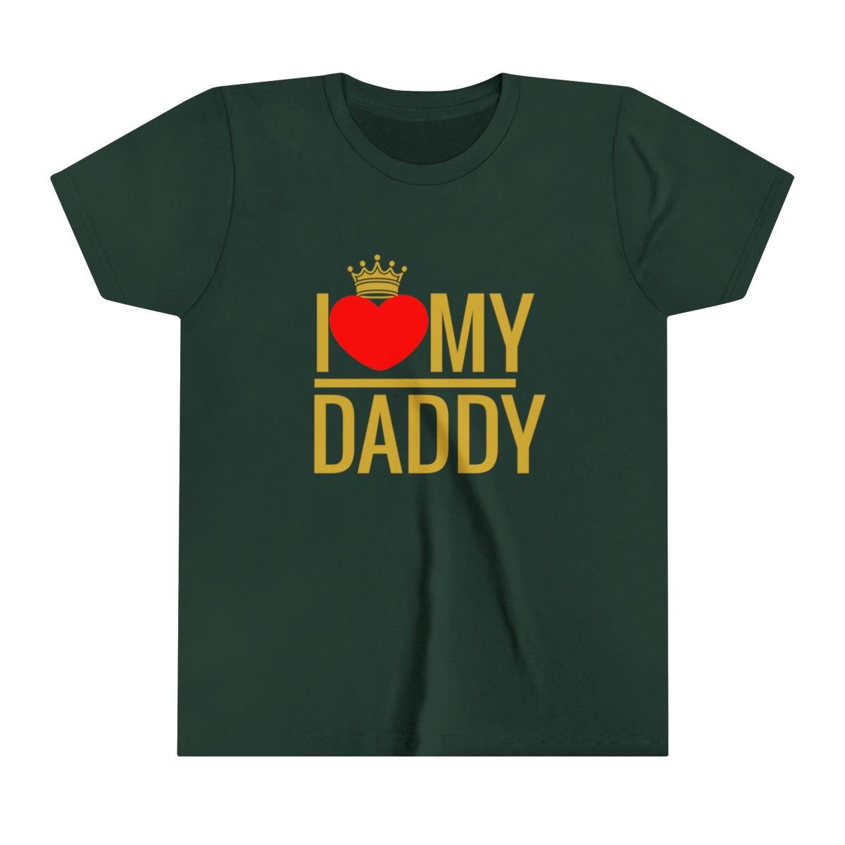 I love my Daddy Short Sleeve t-shirt - Natna Shop