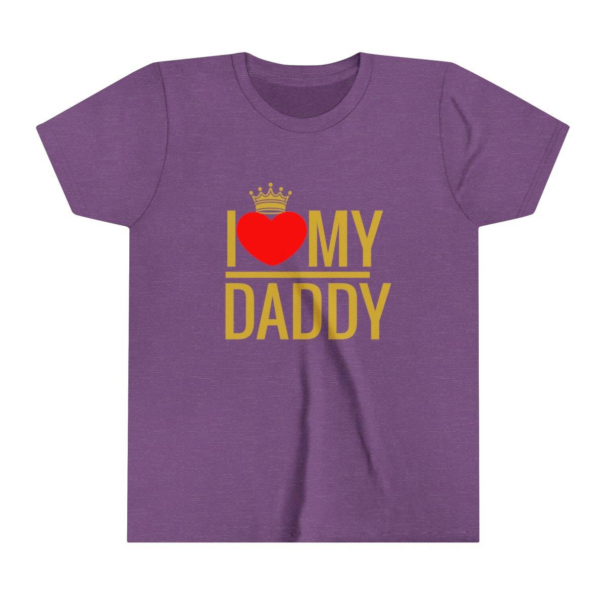 I love my Daddy Short Sleeve t-shirt - Natna Shop