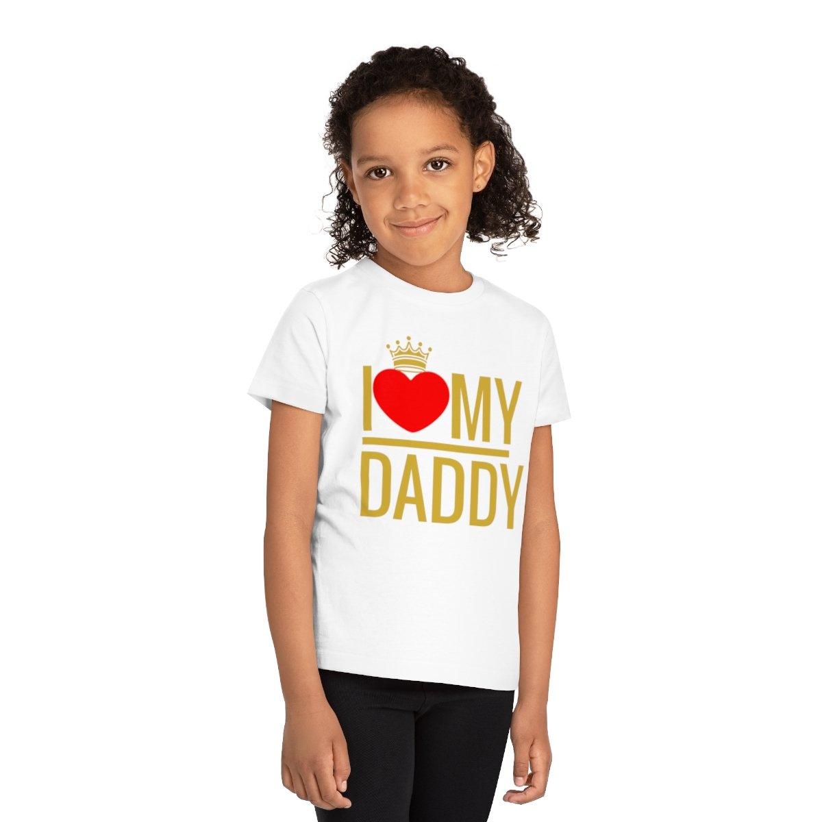 I love my Daddy family match Kids' Creator T-Shirt - Natna Shop