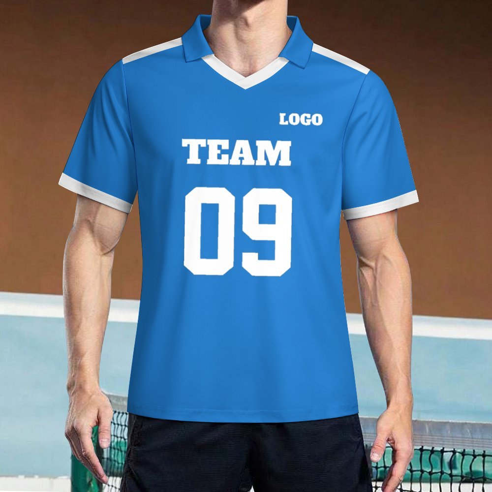 Men's V-Neck Soccer Jersey Football jersey - Natna Shop