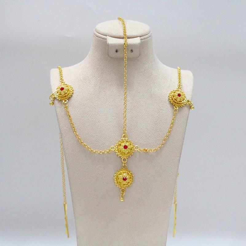 Nifho Eritrean Ethiopian Dubai Jewelry Set - Natna Shop