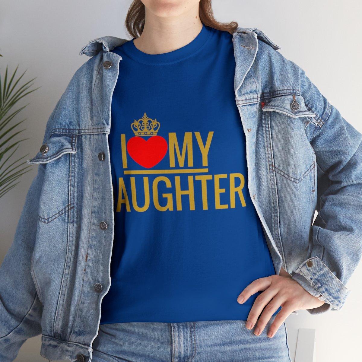 I LOVE MY SON T-SHIRT FAMILY MATCH Unisex Cotton Tee - Natna Shop