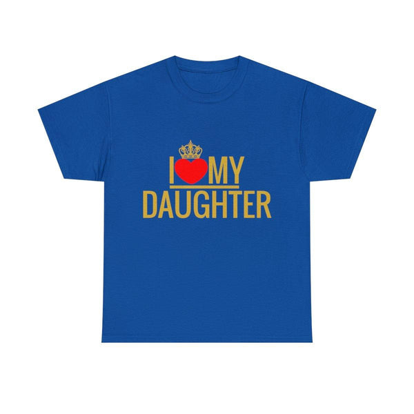 I LOVE MY SON T-SHIRT FAMILY MATCH Unisex Cotton Tee