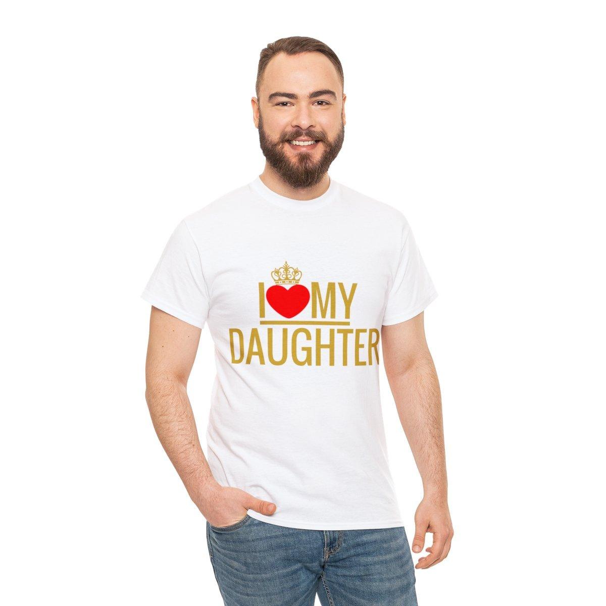I LOVE MY SON T-SHIRT FAMILY MATCH Unisex Cotton Tee - Natna Shop