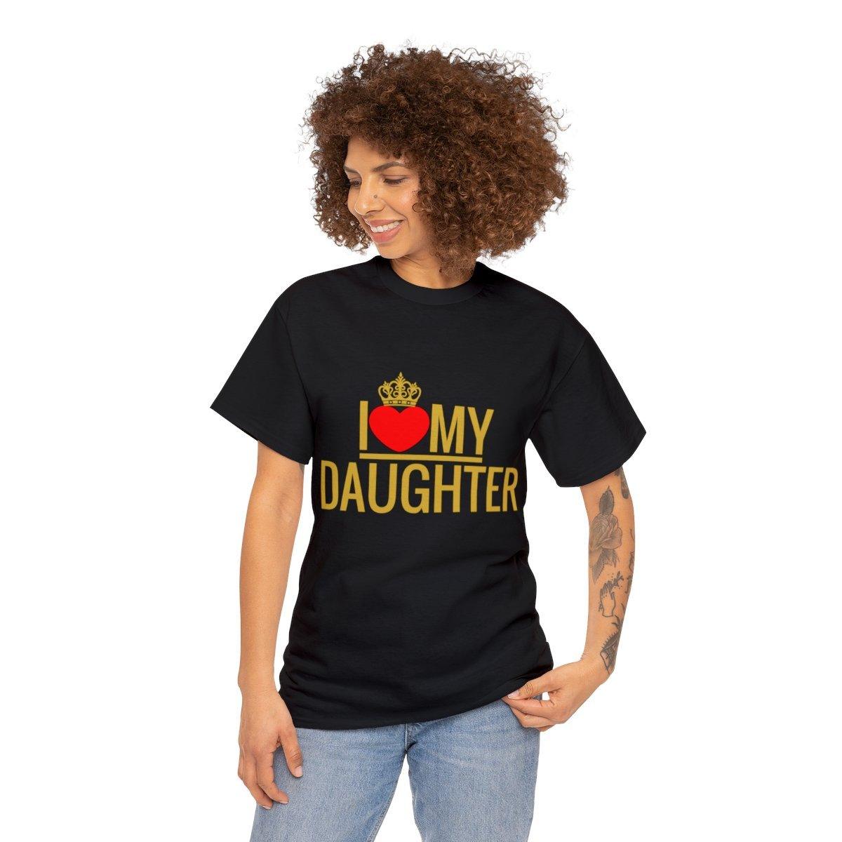 I LOVE MY SON T-SHIRT FAMILY MATCH Unisex Cotton Tee - Natna Shop