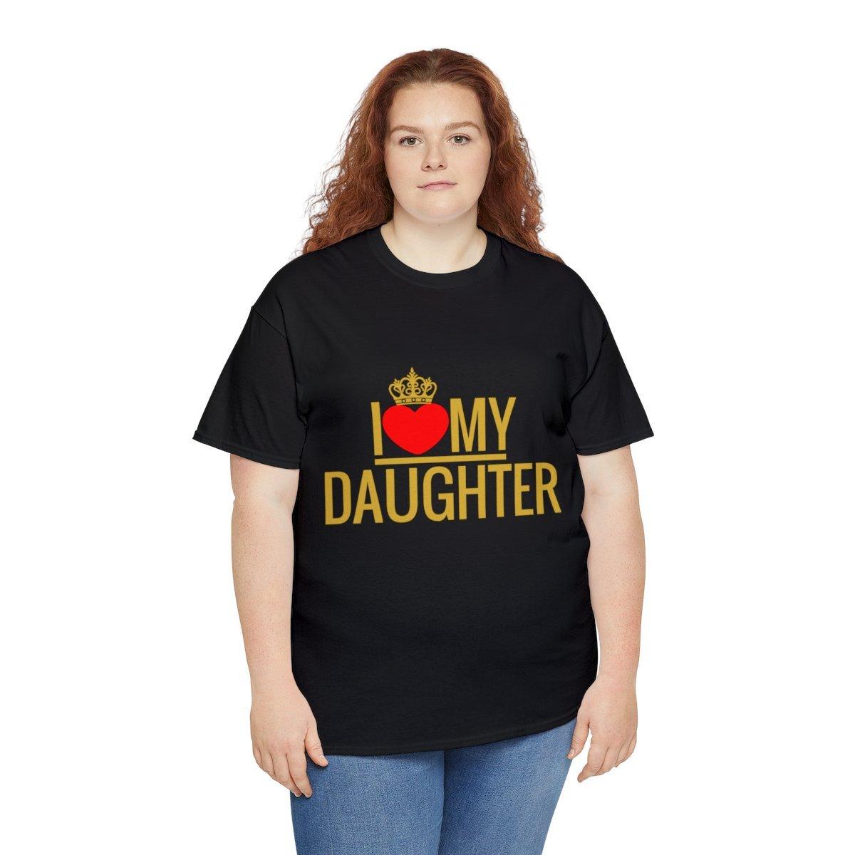I LOVE MY SON T-SHIRT FAMILY MATCH Unisex Cotton Tee - Natna Shop