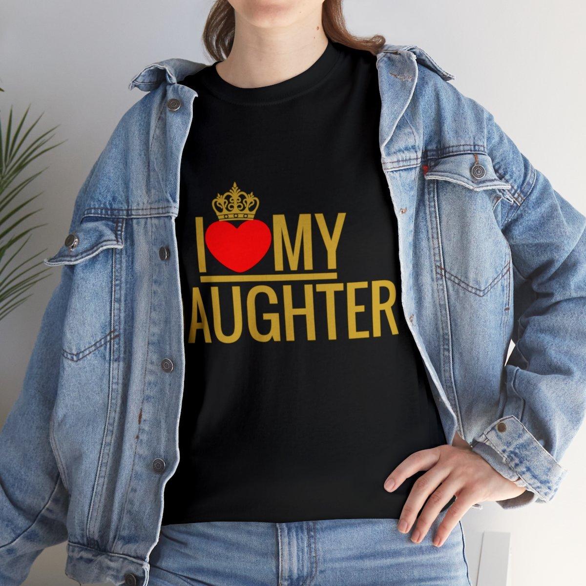 I LOVE MY SON T-SHIRT FAMILY MATCH Unisex Cotton Tee - Natna Shop
