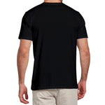 Herren T-Shirt aus schwerer Baumwolle Natna Shop Marke Schwarz