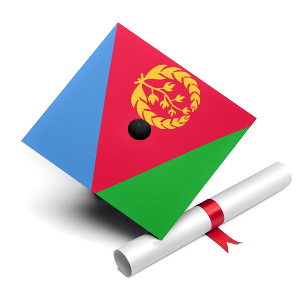 Eritrean Flag Graduation Cap Topper