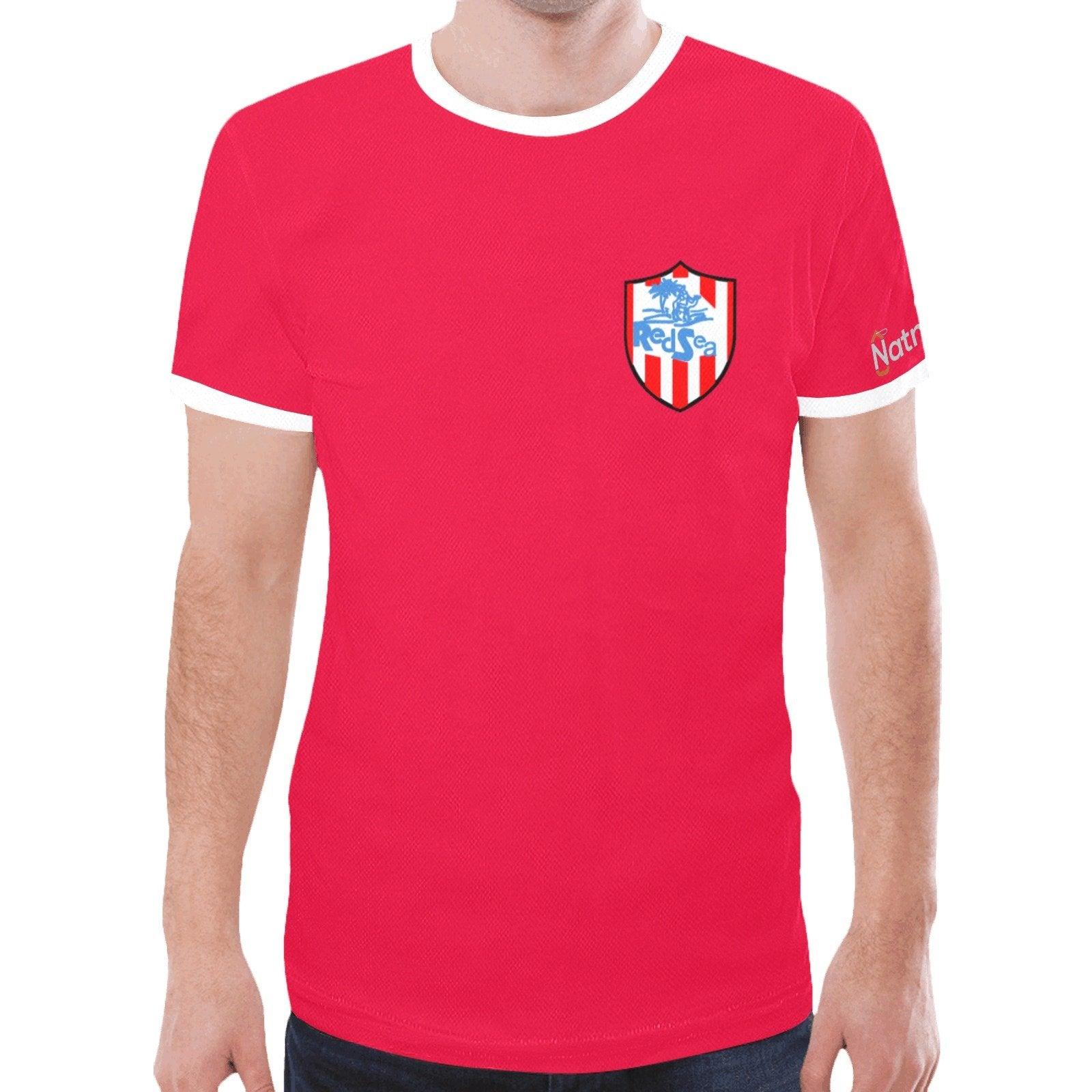 Red Sea Football Jersey T-Shirt Red - Natna Shop