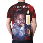 Eritrea martry day t-shirt  black Unisex ER774 - Natna Shop
