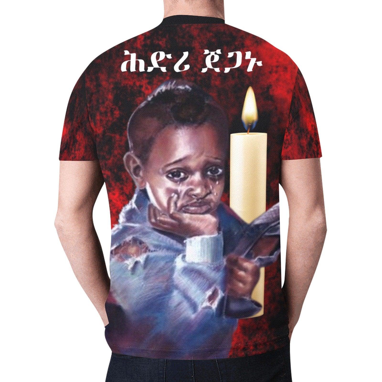 Eritrea martry day t-shirt  black Unisex ER774 - Natna Shop