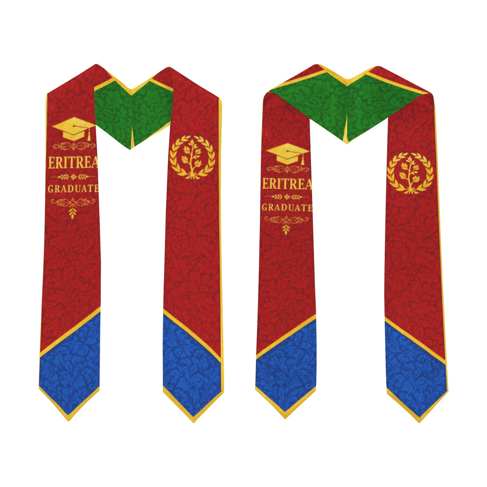 Eritrean Kids’ Graduation Stole Large | USA Shipping Only
