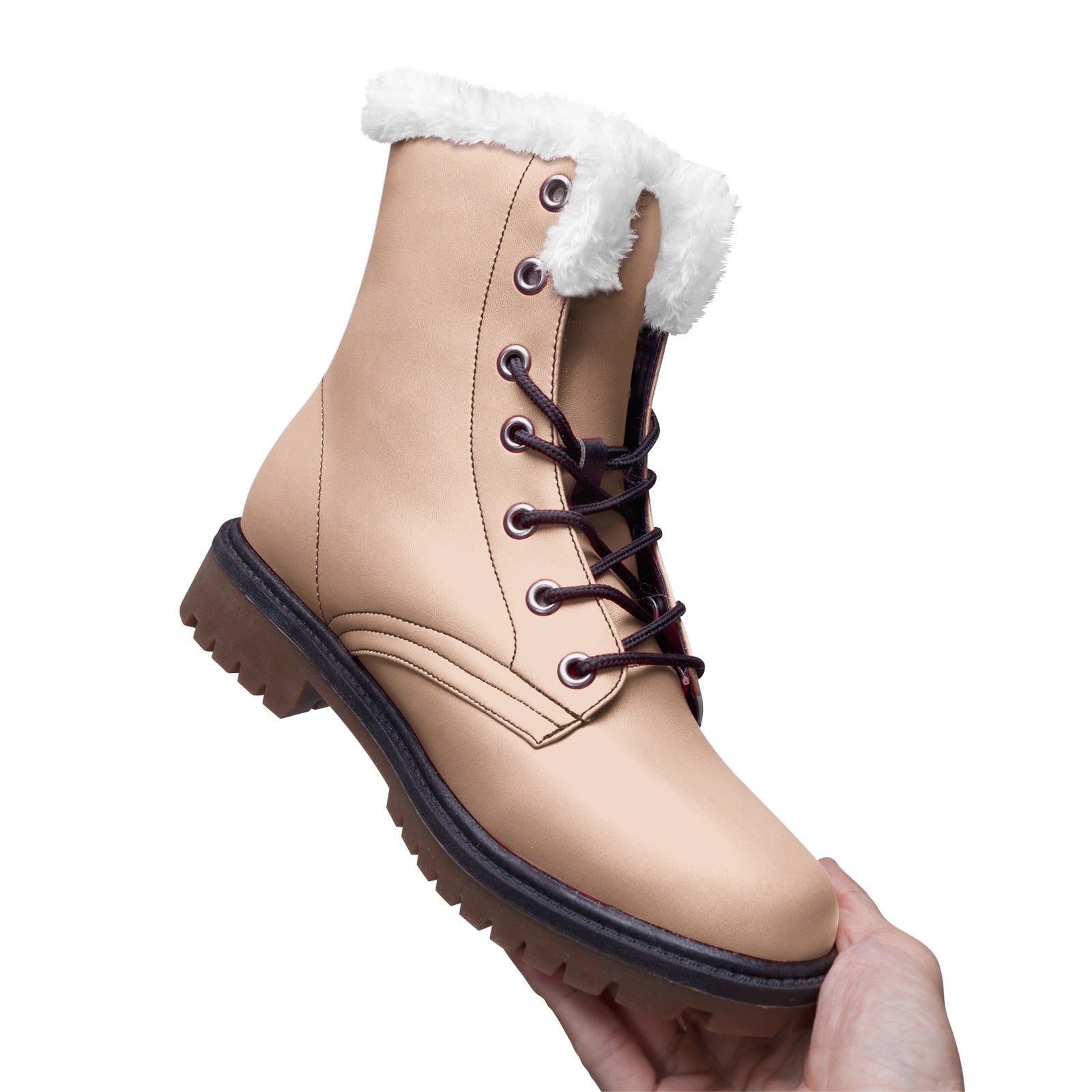 Unisex Schnür-Winterstiefel Mode Komfort Chukka-Stiefel