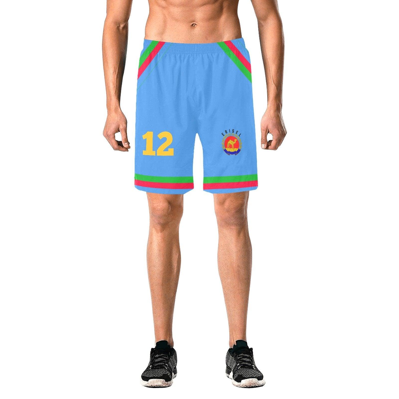 Erisel Short Blue Men's Shorts Eritrean Team - Natna Shop