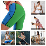 Women's Knee-Length Yoga Shorts - Natna Shop