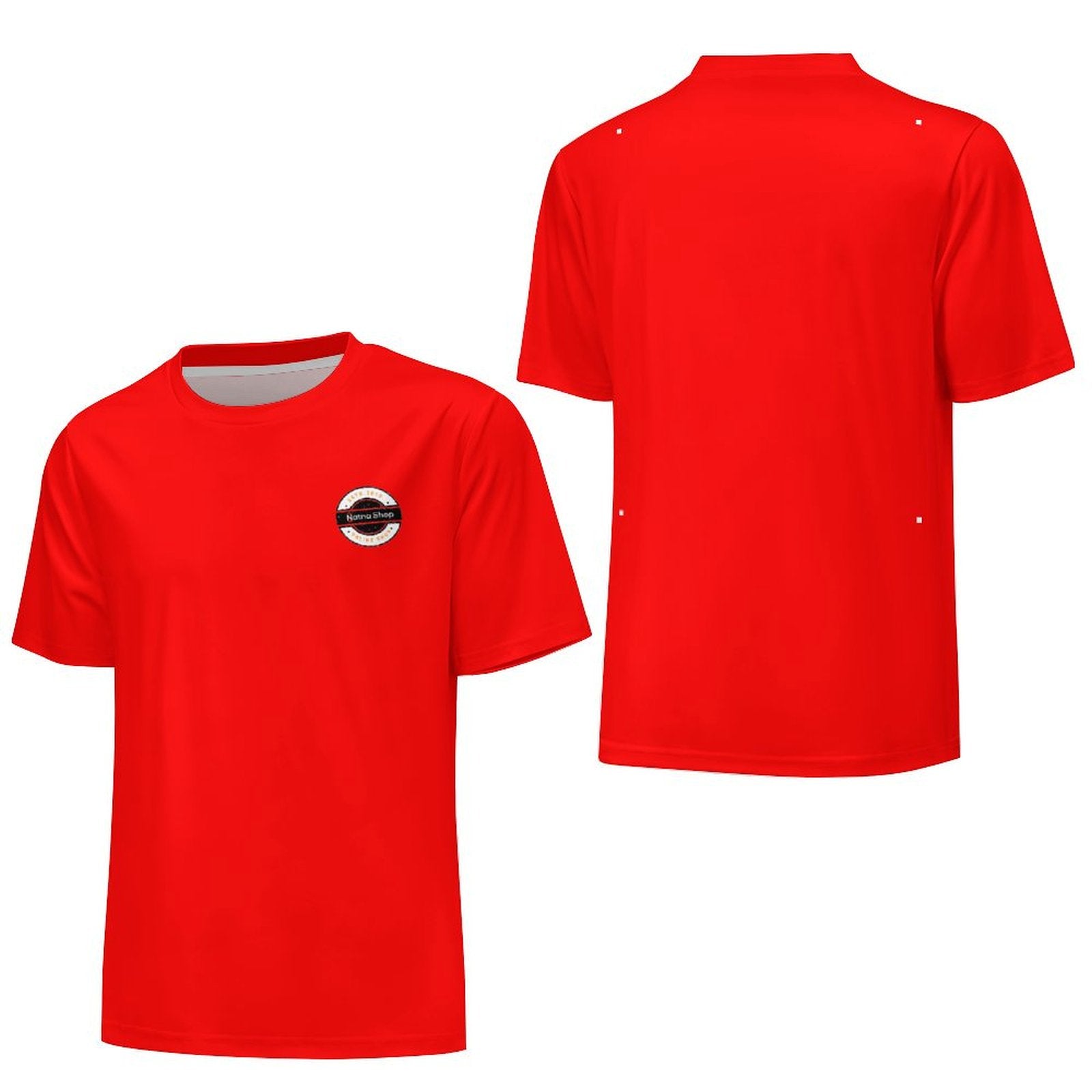 Individuelles Herren-Sporttrikot Rot