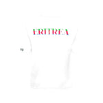 Eritrean flag t-shirt big girl kids Vertical - Natna Shop