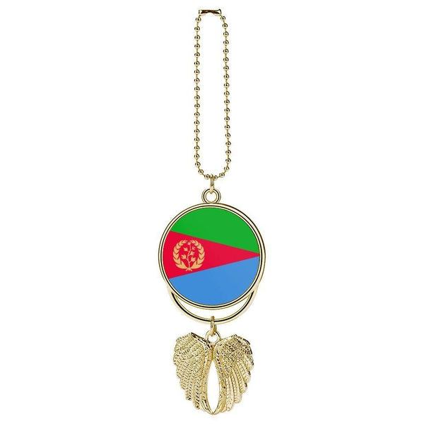Car Pendant with Eritrean Flag