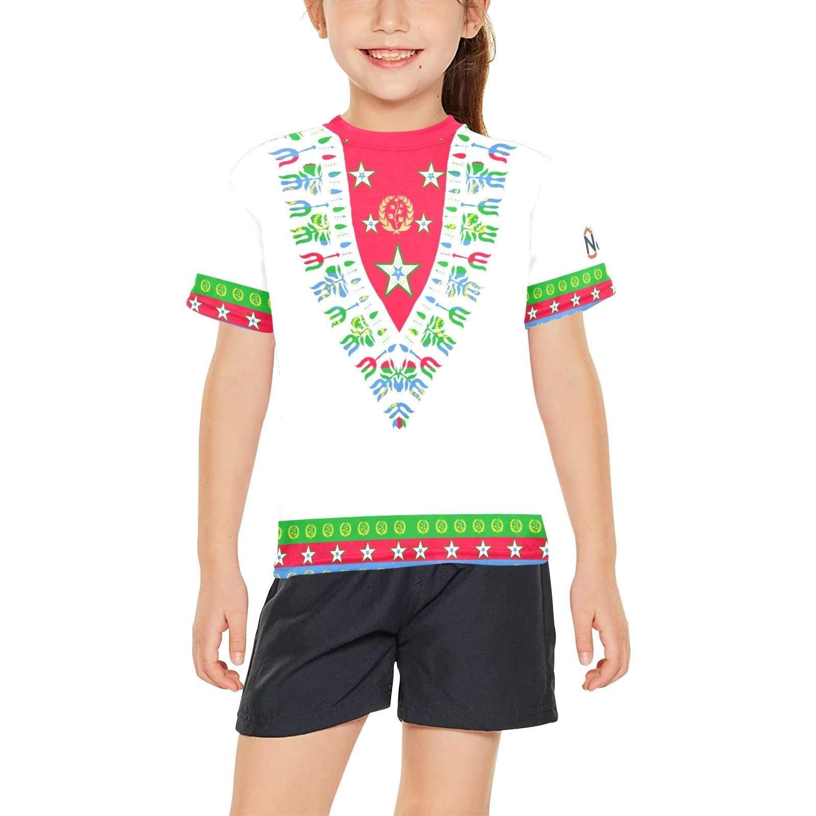 Kids 8-15 years Dashiki Type T-Shirt - Natna Shop