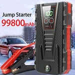 5000A 12V Starthilfe für Autos, 18.000mAh Powerbank mit LED-Licht