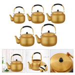 8L large capacity aluminum kettle for camping groups