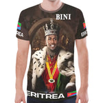Individuelles Herren-T-Shirt mit Allover-Print
