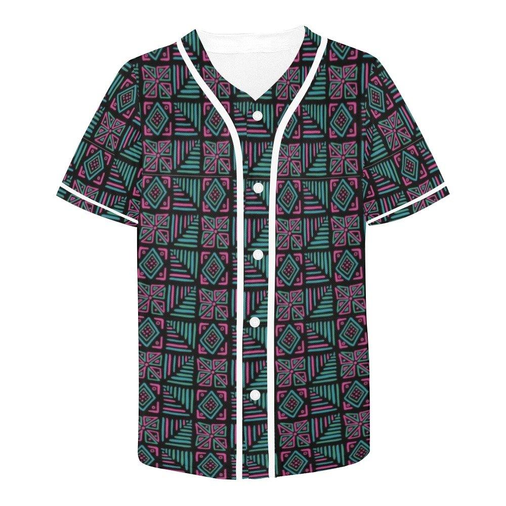 Dashiki Mens Baseball Jersey  Shirt - Natna Shop
