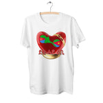 Pima-Baumwoll-Jersey-T-Shirt mit kurzen Ärmeln für Paare