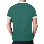 Veni Vidi Bini Grünes Trikot 1 Neues Allover-Print T-Shirt für Herren (Modell T45)