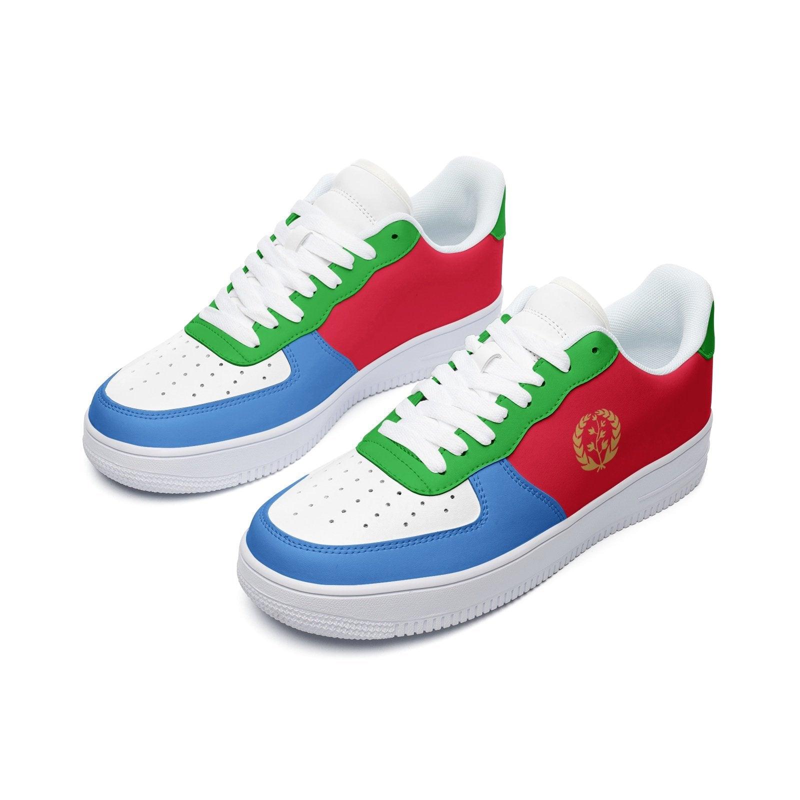 Unisex Low Top Leather Sneakers - Natna Shop