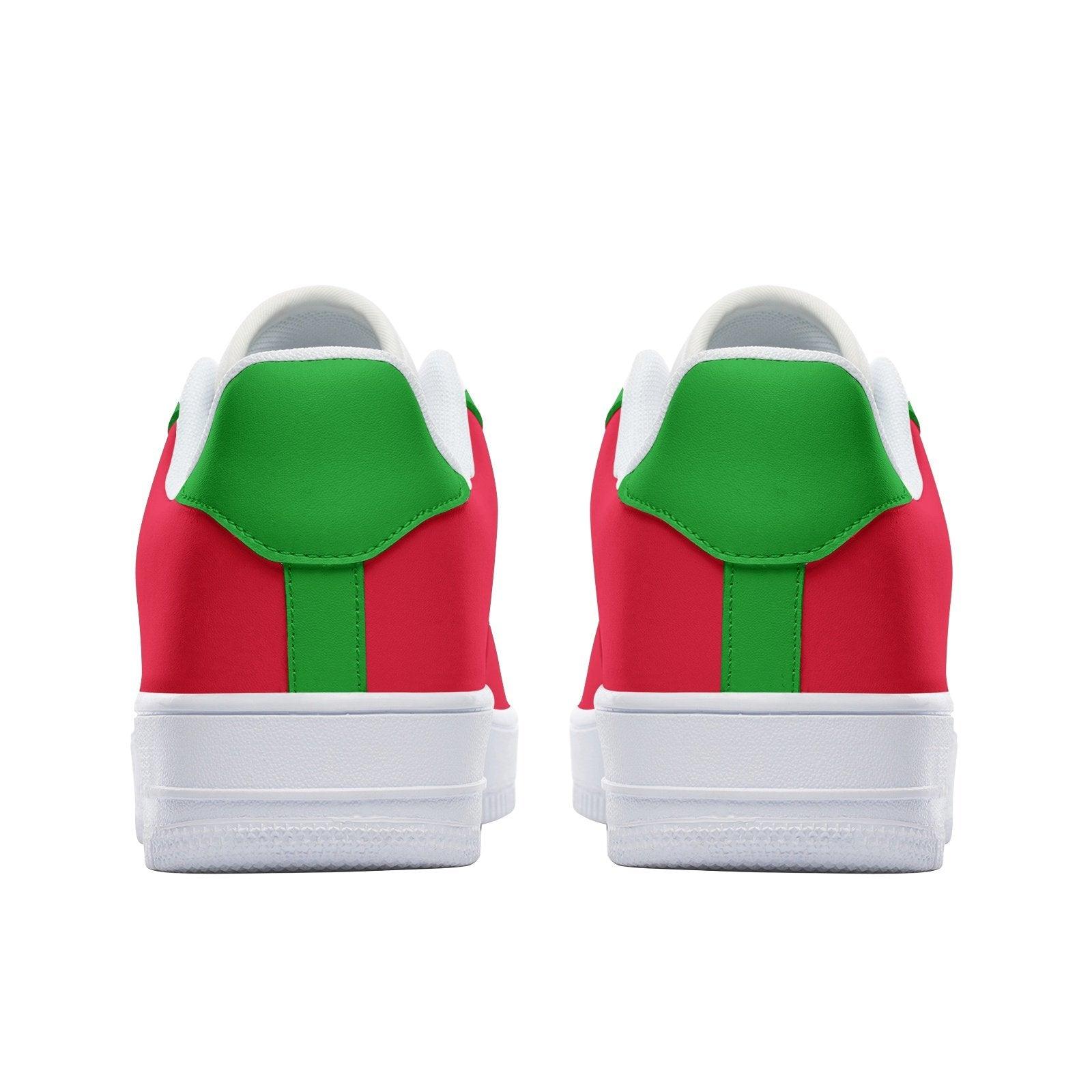 Unisex Low Top Leather Sneakers - Natna Shop