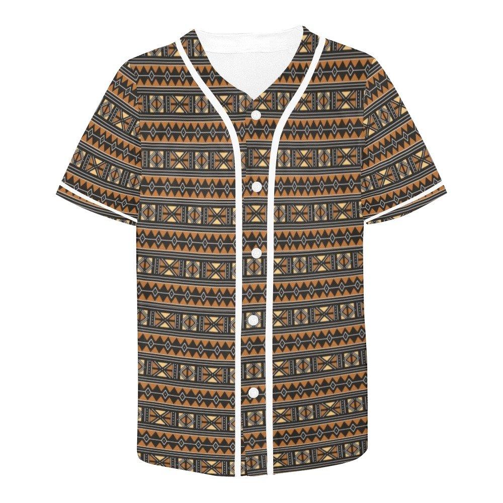 Mens Dashiki Baseball Shirt - Natna Shop