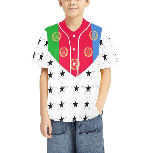 ERI Kids Print Baseball Jersey
