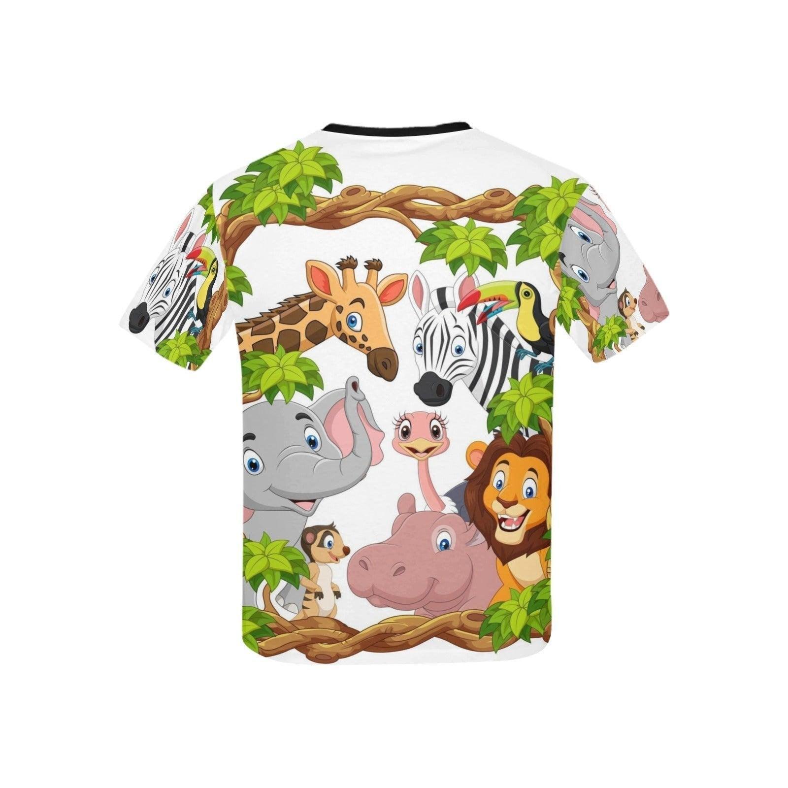 Kids' Animal  Print T-shirt - Natna Shop