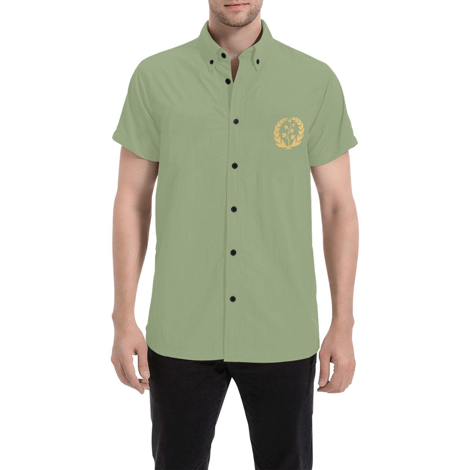 Mocha Men Short Sleeve Shirt - Natna Shop
